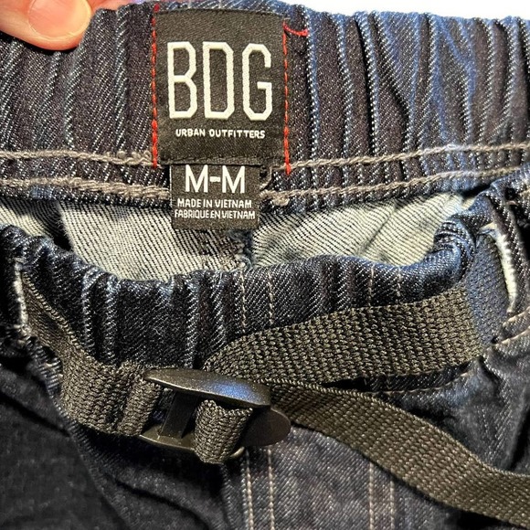 Bdg Urban Outfitters Jeans, M-m Dark Blue, Elastic Waist. - Picture 3 of 8